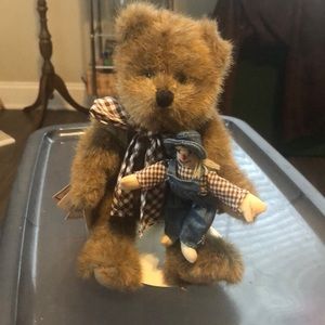 🎃 Vintage Super Cute 2006 Halloween Boyd’s Bear Rusty McScarecrow🎃🎃🎃